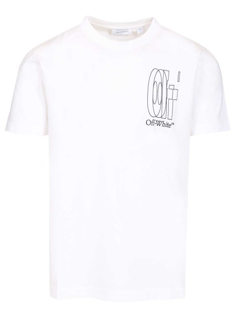 [Off-White] T-shirts Short Sleeve SS26 OMAA027S26JER0031000