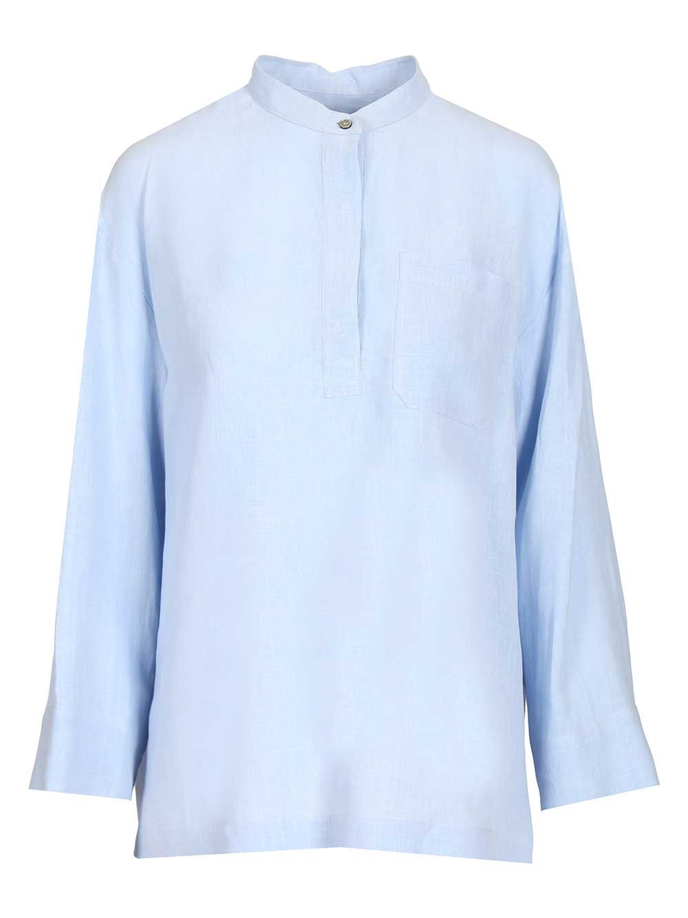 [S Max Mara] Shirts Long Sleeve SS26 2619111013600203011