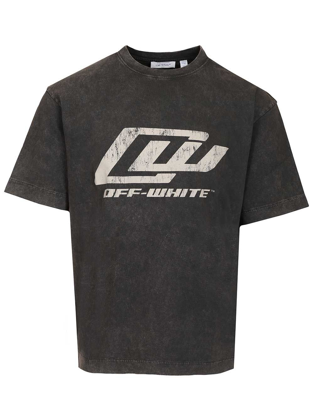 [Off-White] T-shirts Short Sleeve SS26 OMAA120S26JER00A0001