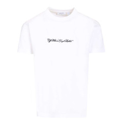 [Off-White] T-shirts Short Sleeve SS26 OMAA027S26JER0021000