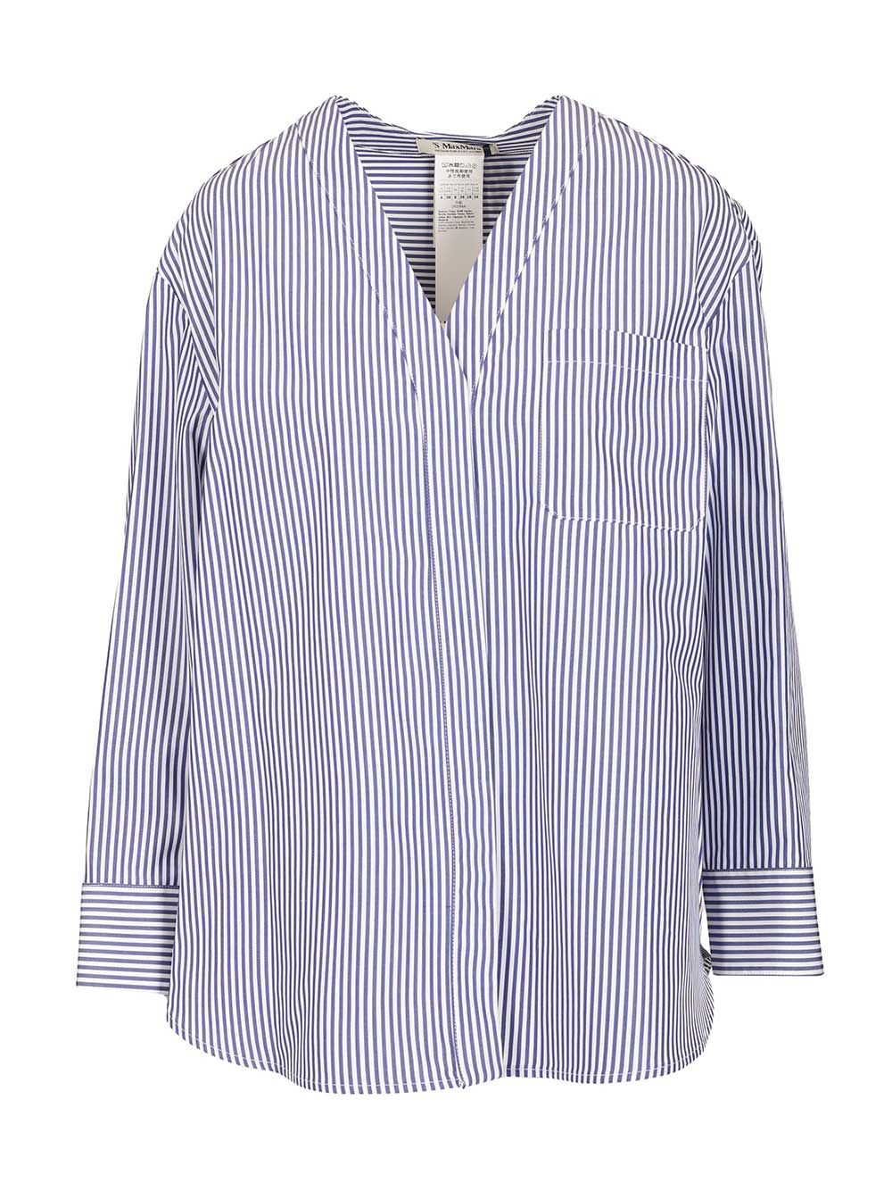 [S Max Mara] Shirts Long Sleeve SS26 2619111021600174049