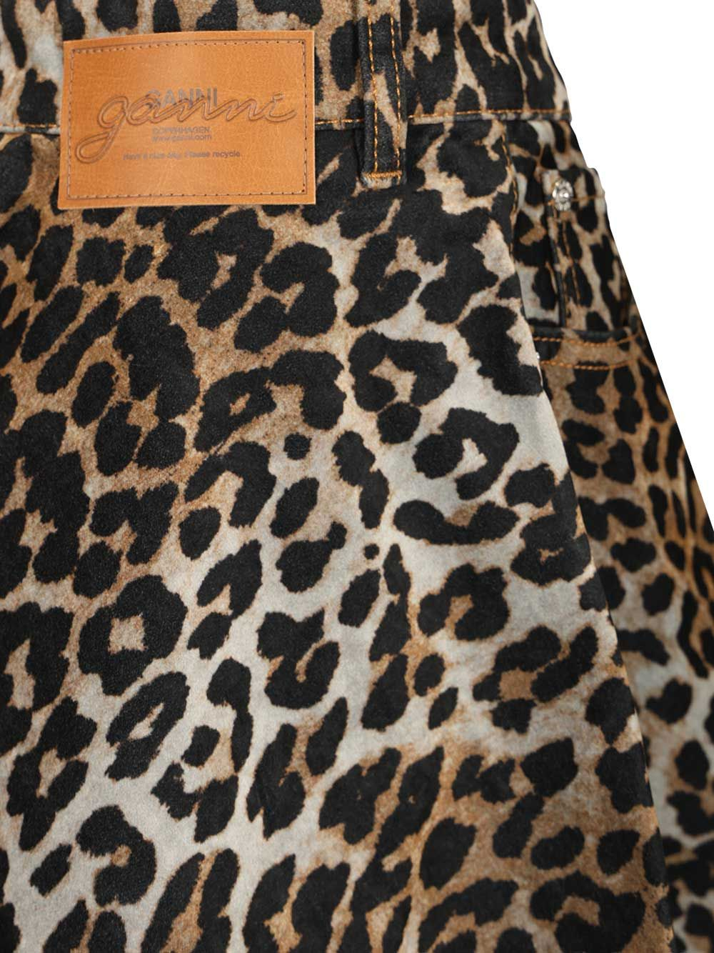 [GANNI] Mini skirt SS26 A1090084859