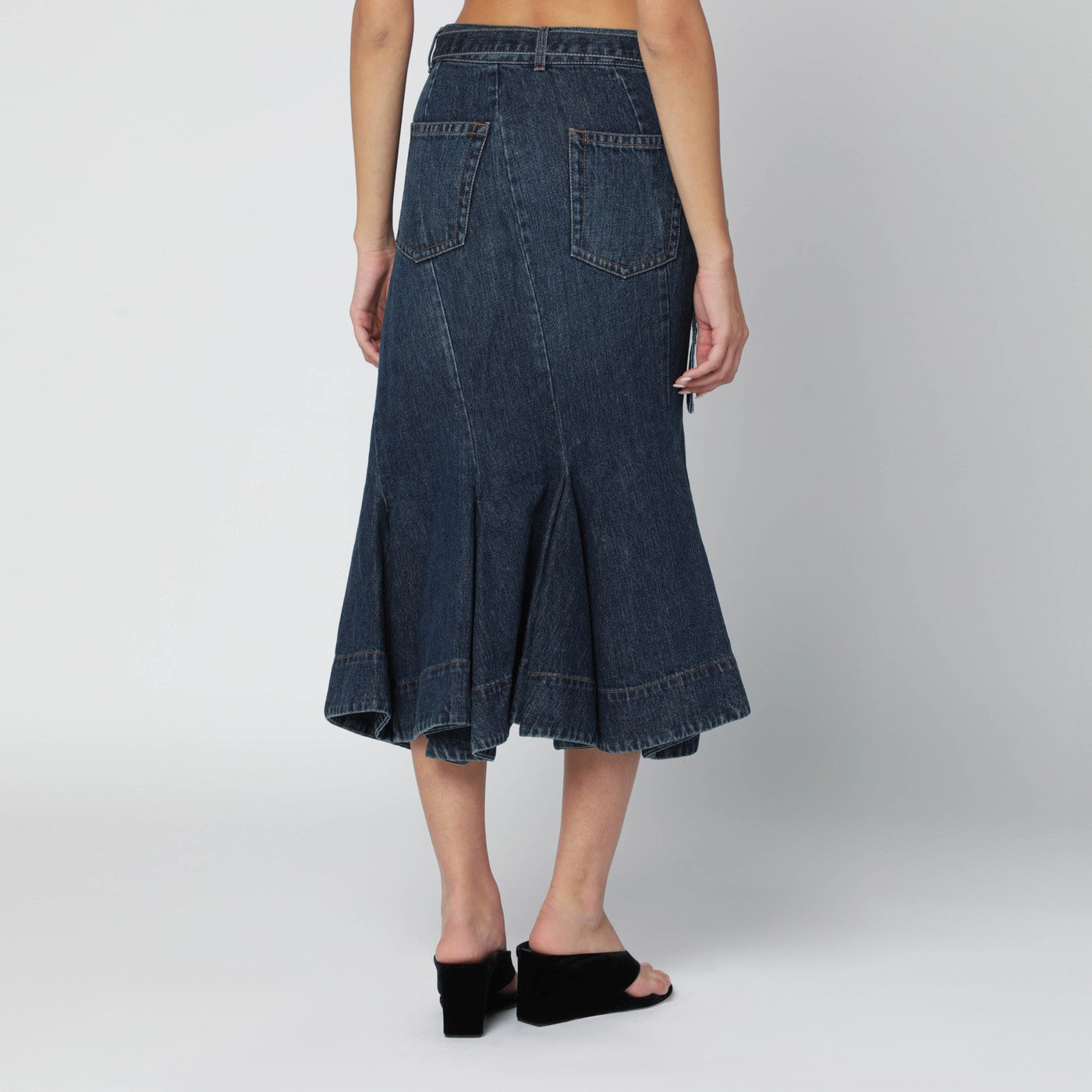 [Sacai] Midi skirt FW25 25-08195DE
