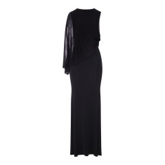 [Self-portrait] Sleeveless dress FW26 PF26081XBBLACK