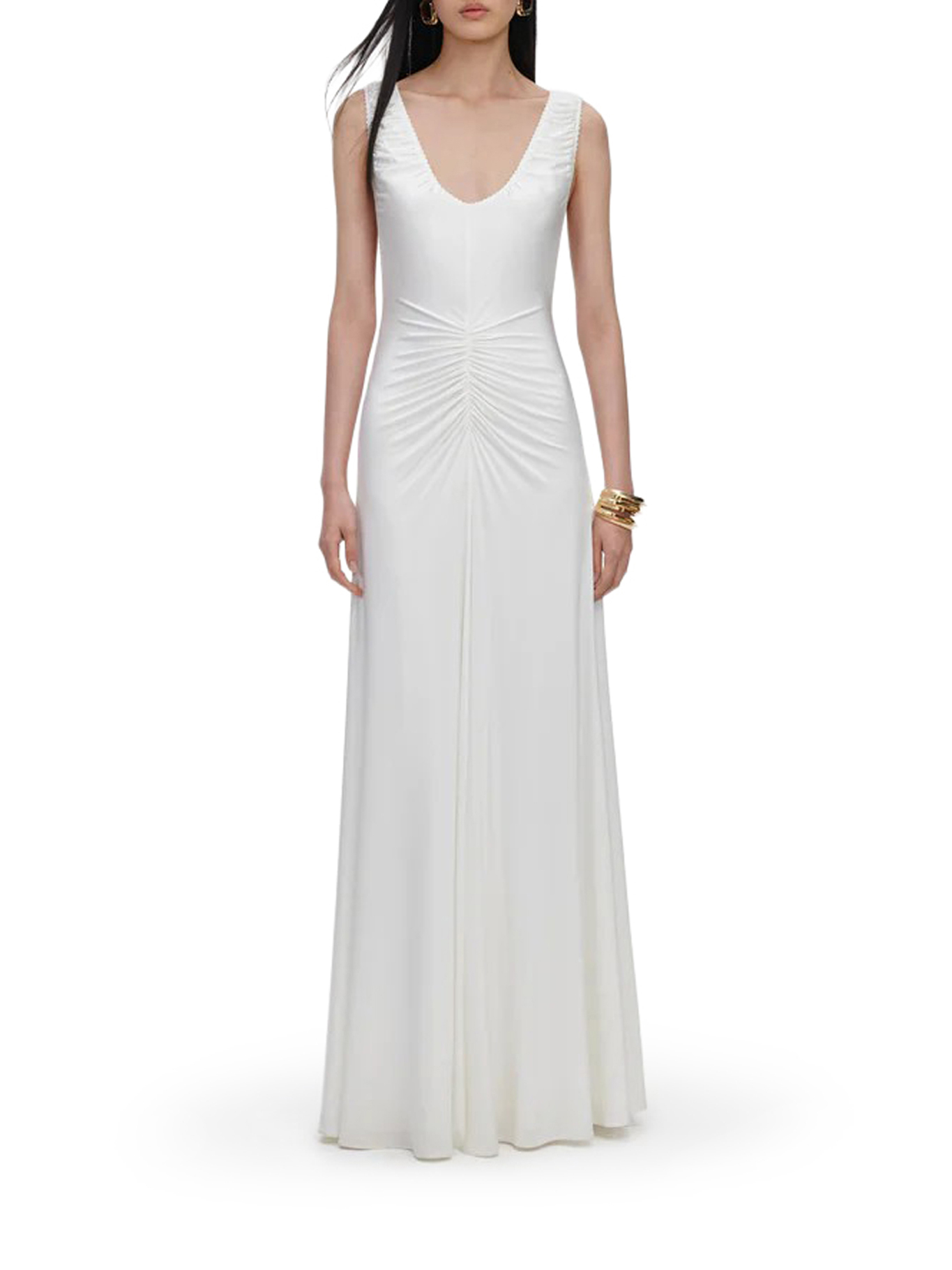 [Self-portrait] Sleeveless dress FW26 PF26080XWWHITE