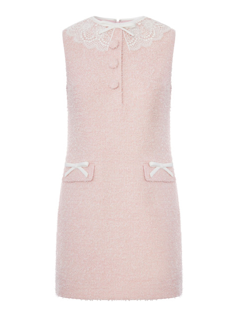 [Self-portrait] Sleeveless dress FW26 PF26002SCPPINK