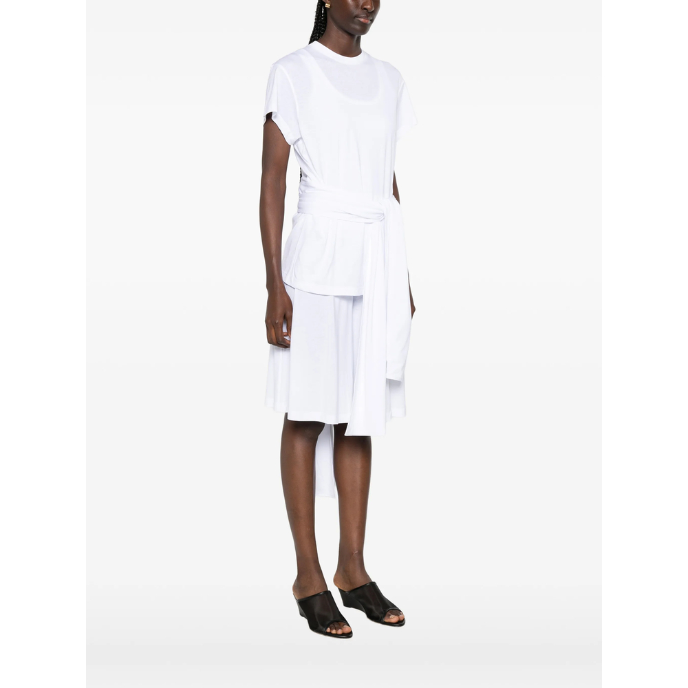 [TOTEME] T-shirts Short Sleeve FW26 263-WRT0755 FB0419-047 WHITE