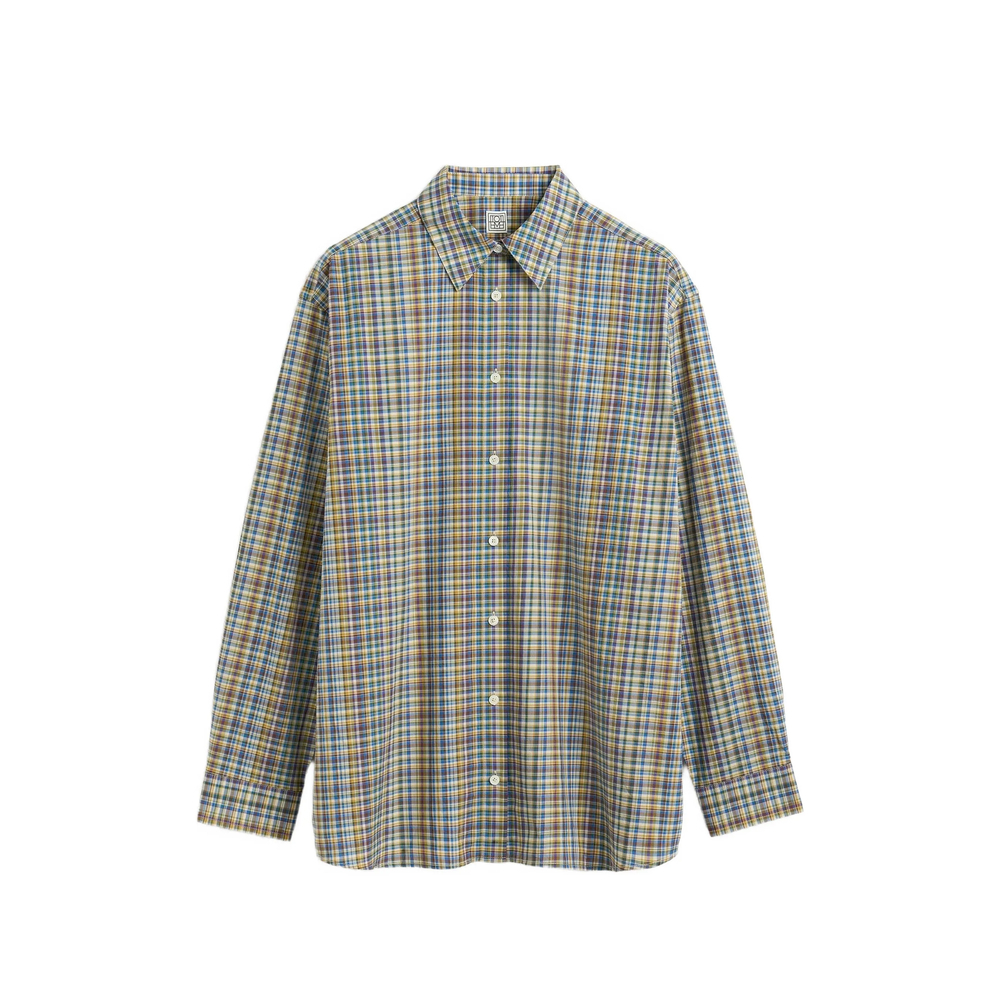 [TOTEME] Shirts Long Sleeve FW26 263-WRT0480 FB0694-416 BLORA