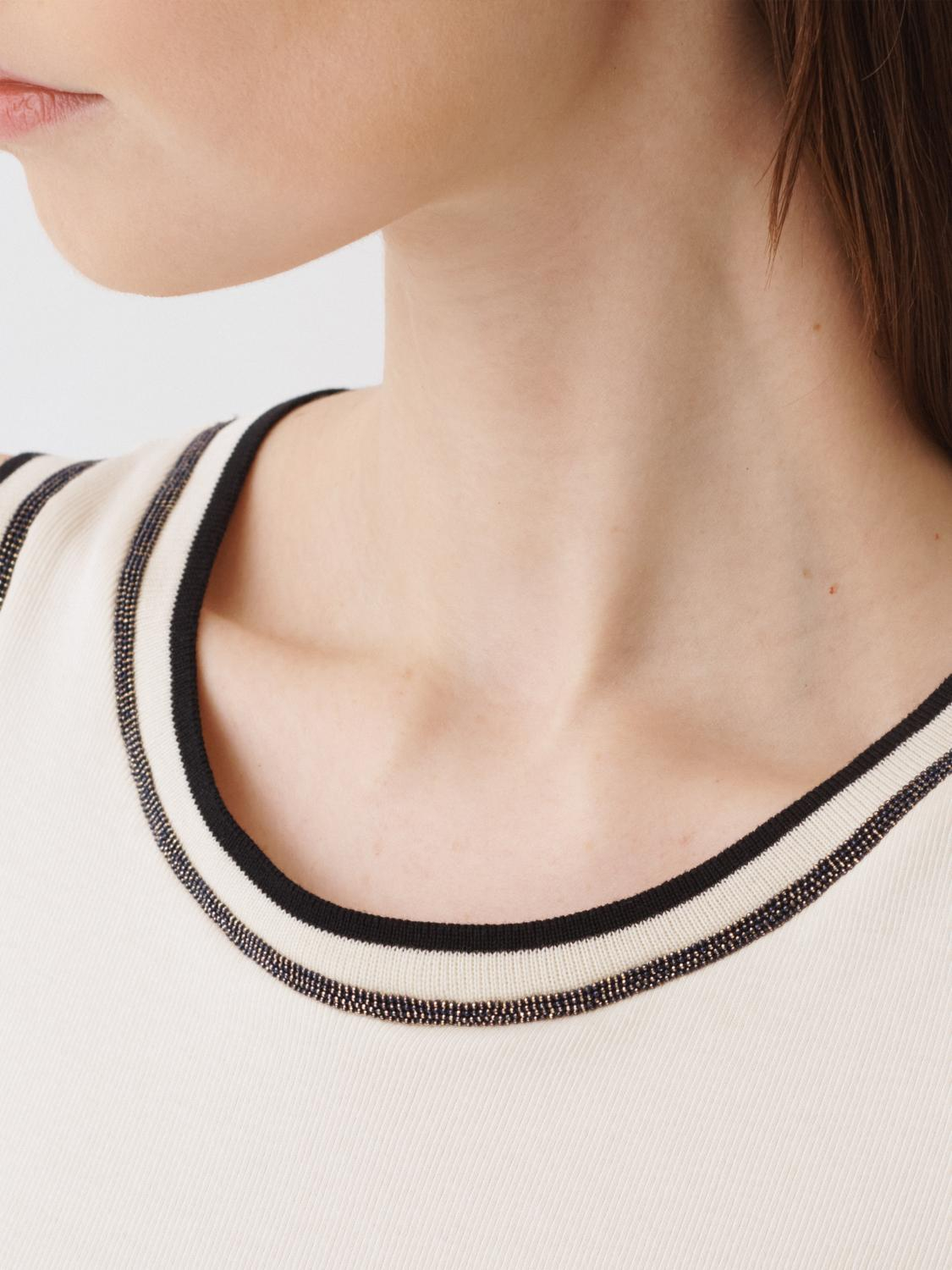 [Fabiana Filippi] T-shirts Sleeveless SS26 JED276F602M203 VR2