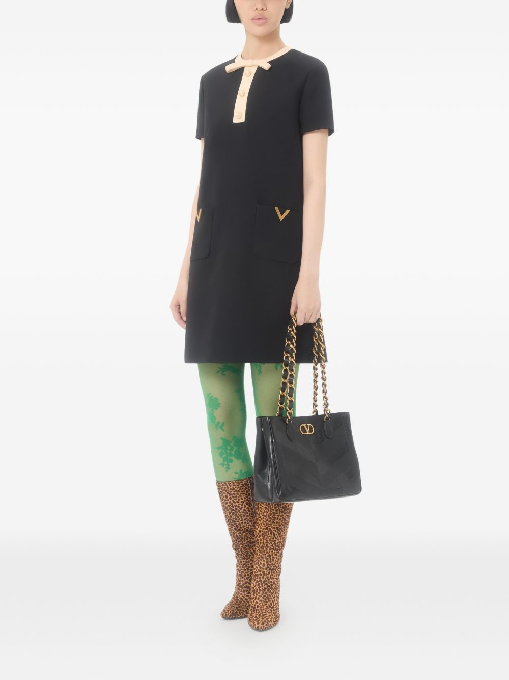 [Valentino] Short sleeve dress SS26 BVAJD01CFTB1