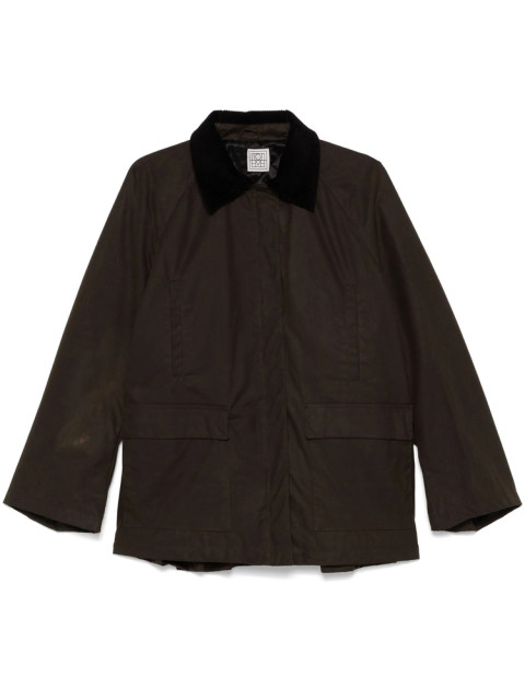 [TOTEME] Jacket FW26 244-WRO4722 FB0320-213 BARK