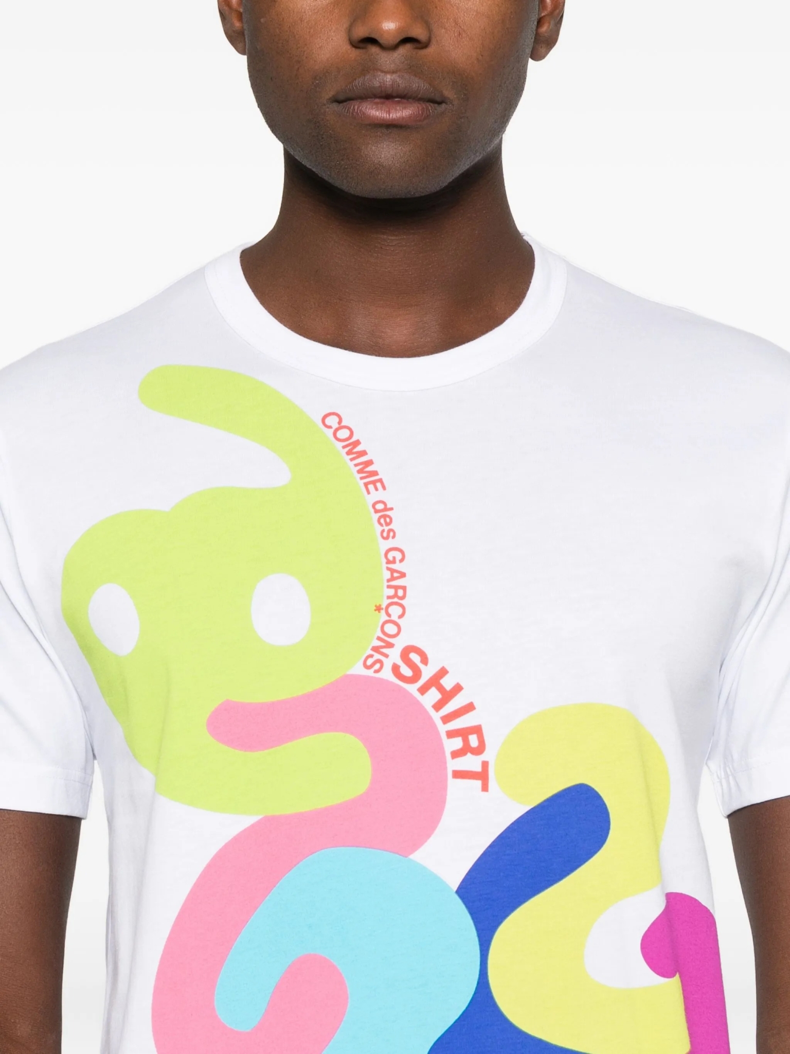 [COMME DES GARCONS SHIRT] T-shirts Short Sleeve FW25 FPT003W25