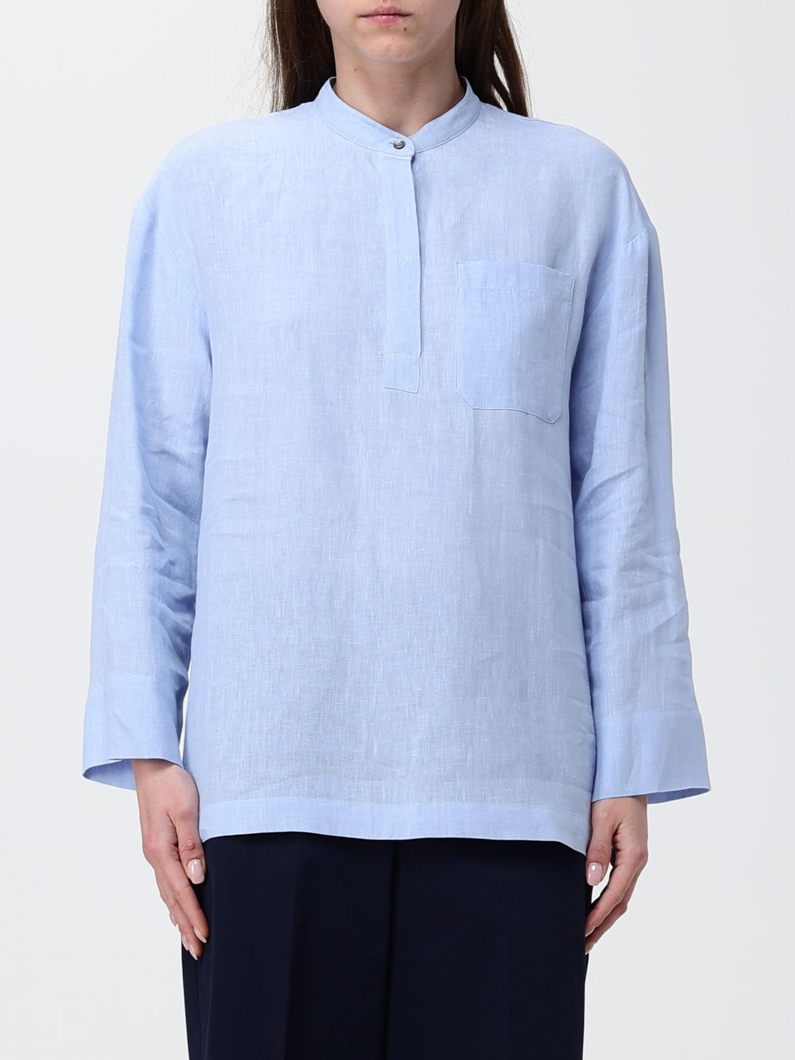 [S Max Mara] Shirts Long Sleeve SS26 2619111013600 011