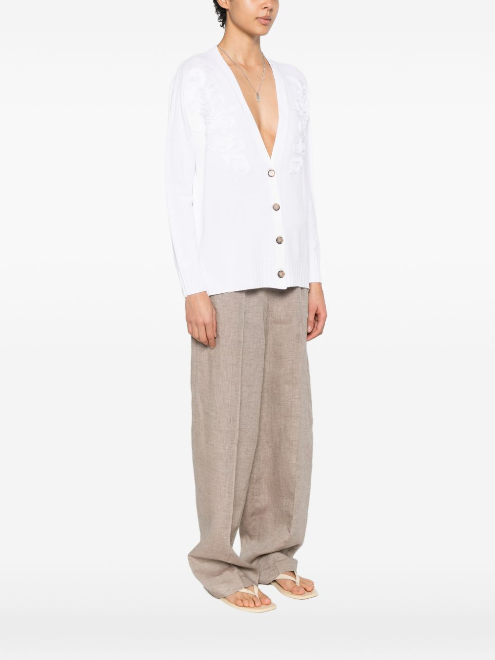 [ERMANNO FIRENZE] Cardigan SS26 D48EN020EP2MF010