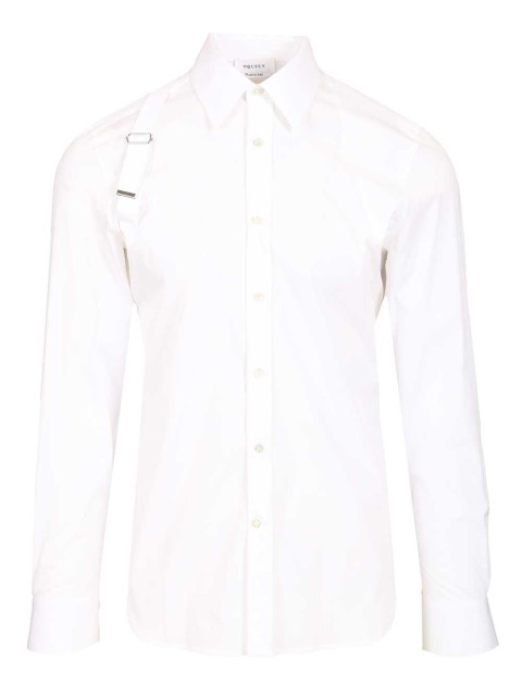 [McQueen] Shirts Long Sleeve SS26 828170QNAAB9000