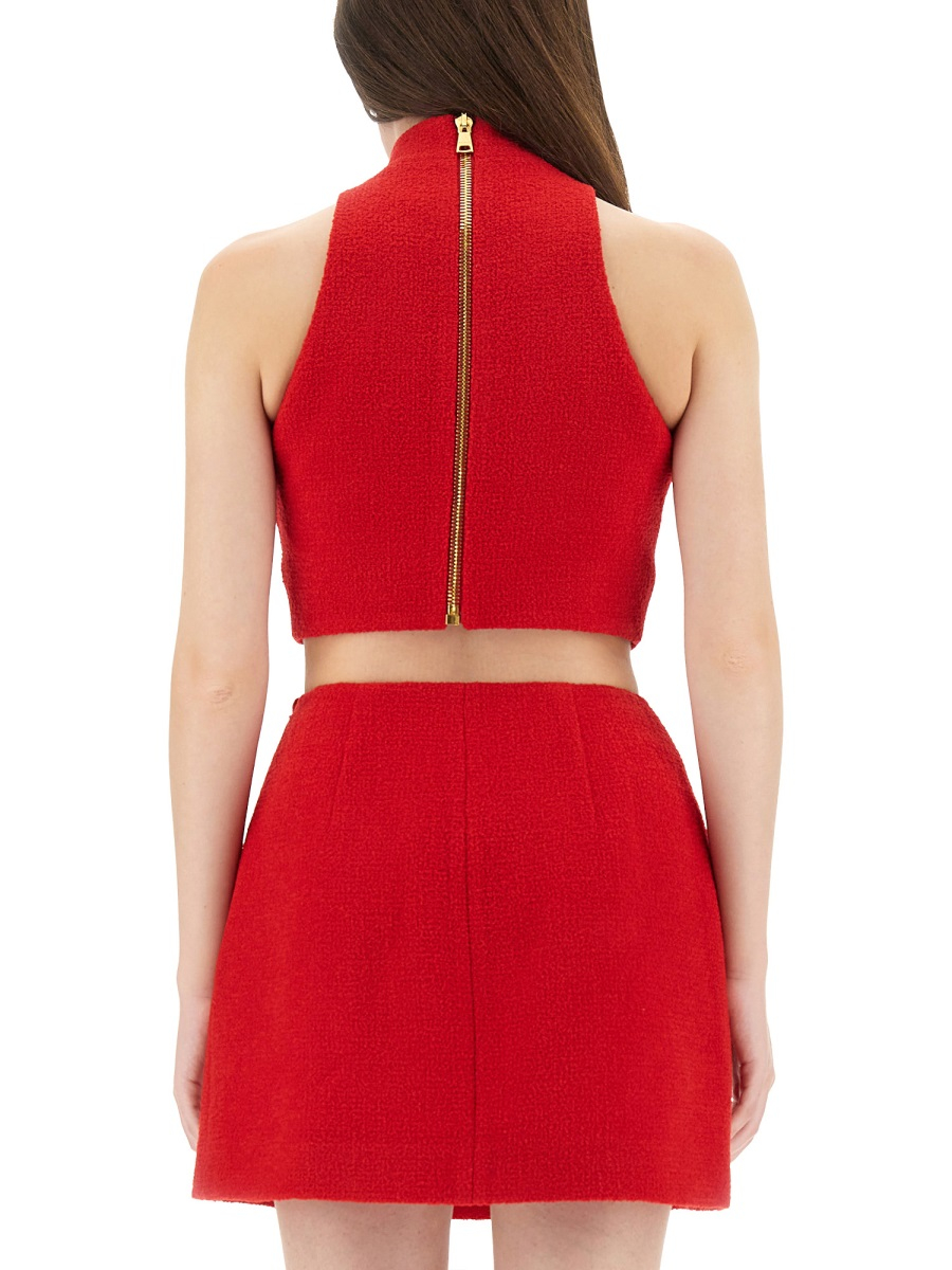 [Balmain] Tank top FW25 FF1AB496WD03_3AC