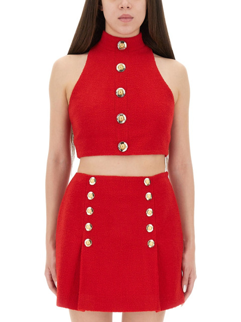 [Balmain] Tank top FW25 FF1AB496WD03_3AC