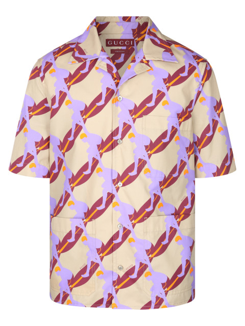 [Gucci] Shirts Short Sleeve SS25 821498Z7AMZ2040