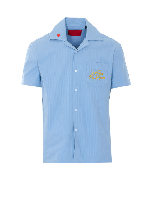 [Vision Of Super] Shirts Short Sleeve SS26 VS089CMBLU