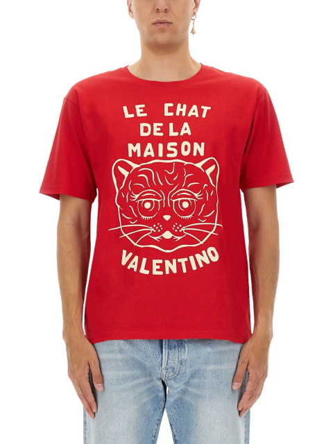 [Valentino] T-shirts Short Sleeve FW25 7V3MG16PB32_BR3