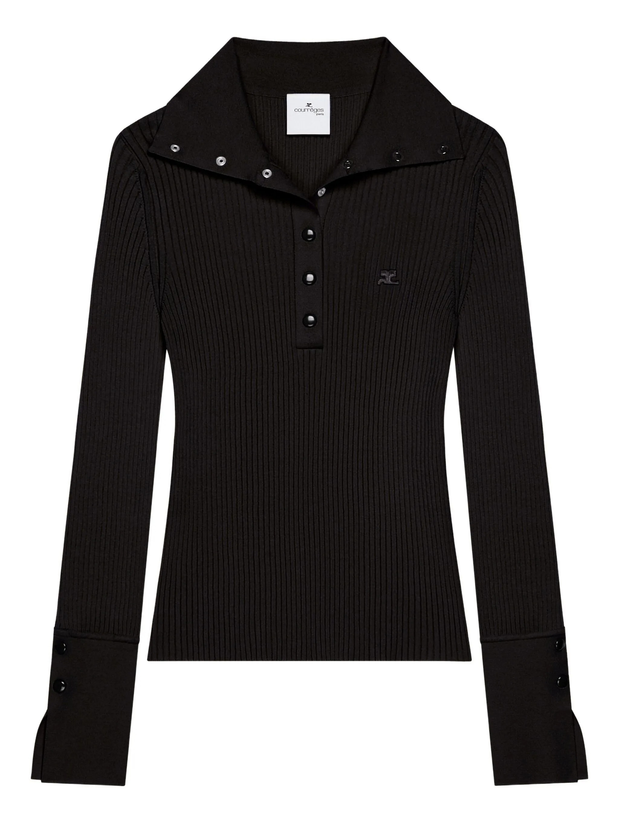 [Courreges] T-shirts Long Sleeve FW25 325MPO051FI0001