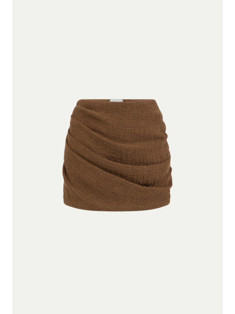 [LE KASHA] Mini skirt FW25 SPETSES