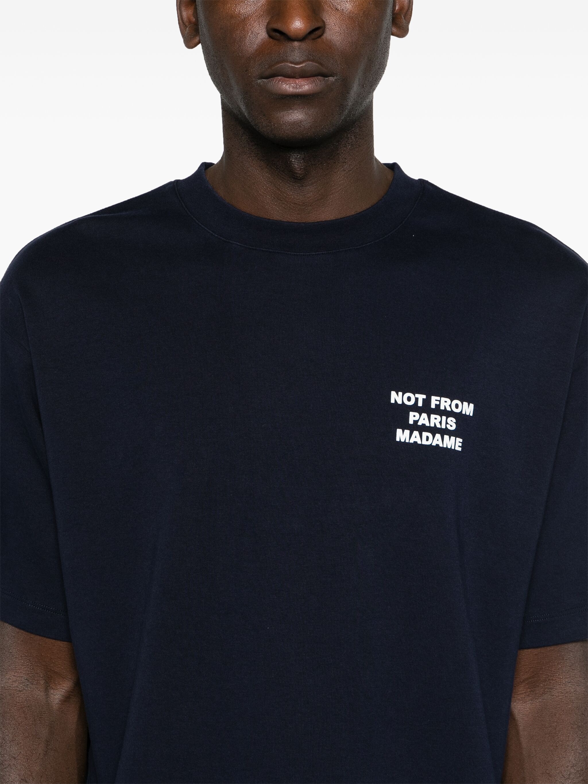 [DROLE DE MONSIEUR] T-shirts Short Sleeve FW25 PERMTS203CO002NY