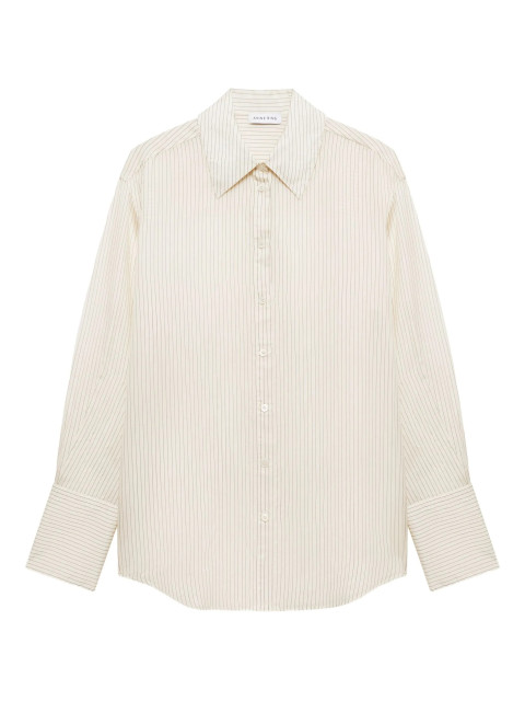 [Anine Bing] Shirts Long Sleeve FW25 A0711033MTL55