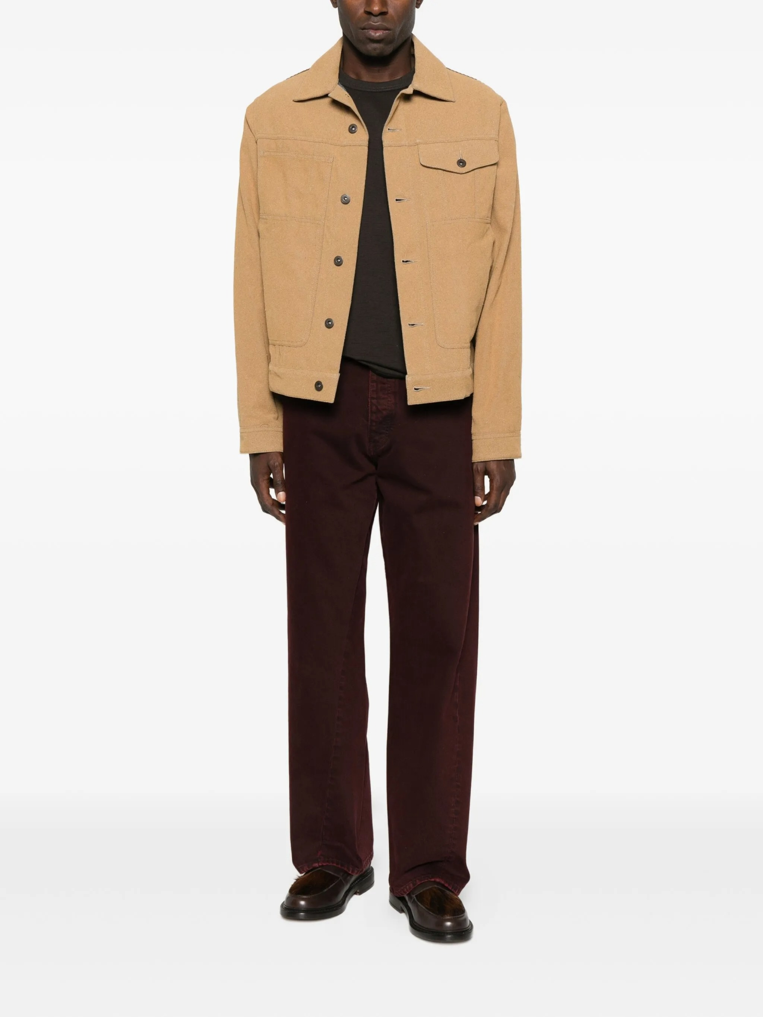 [Junya Watanabe MAN] Leather Jacket FW25 WPJ015W25