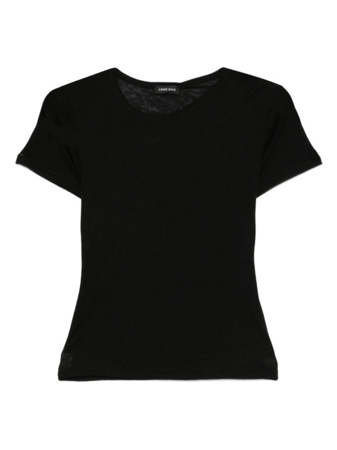 [Anine Bing] T-shirts Short Sleeve FW25 A0811500BLK26