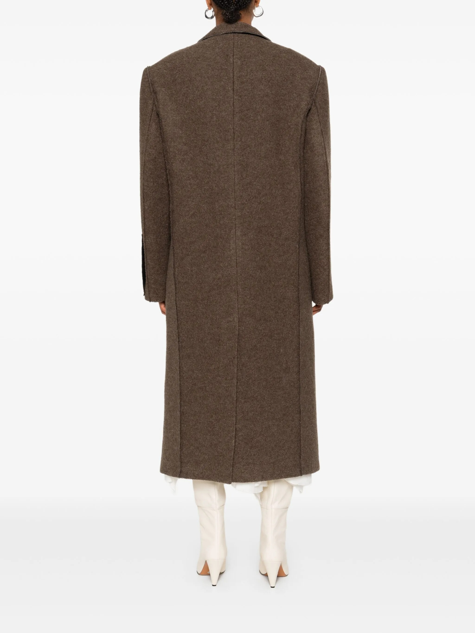 [Federico Cina] Coat FW25 FCCOCT0101RAWCUT