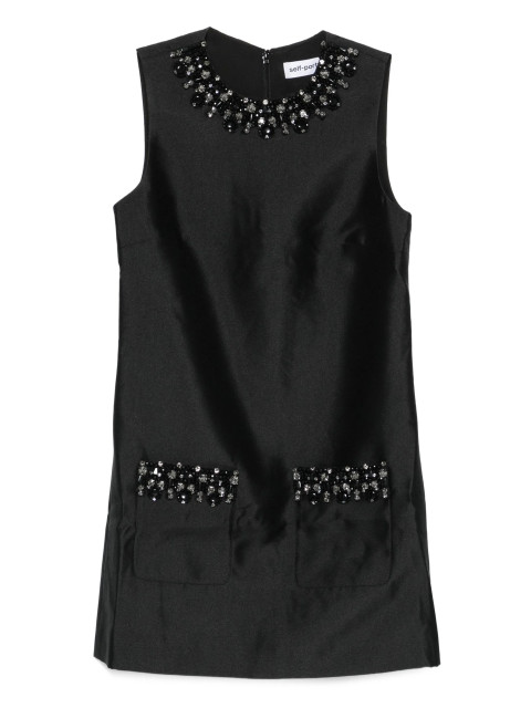 [Self-portrait] Sleeveless dress FW25 AW25061SB