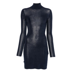 [Self-portrait] Long sleeve dress FW25 PF25087SBL
