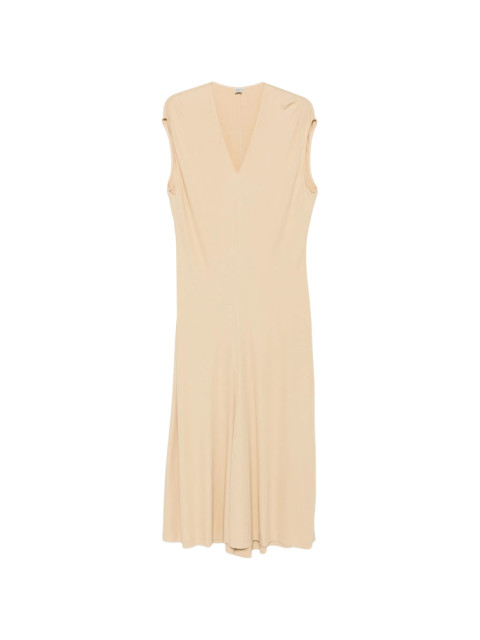 [TOTEME] Sleeveless dress FW26 263-WRD0390 FB0162-378 CHAI