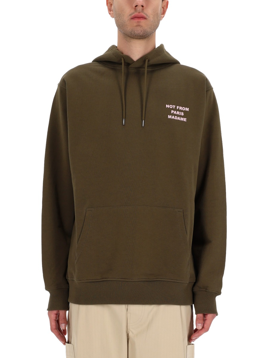 [DROLE DE MONSIEUR] Hoodie FW25 HO162_CO127KAKI