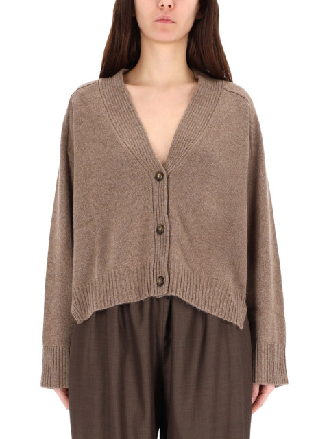 [LouLou De Saison] Cardigan FW25 KAIALDS_TAUPEMELANGE