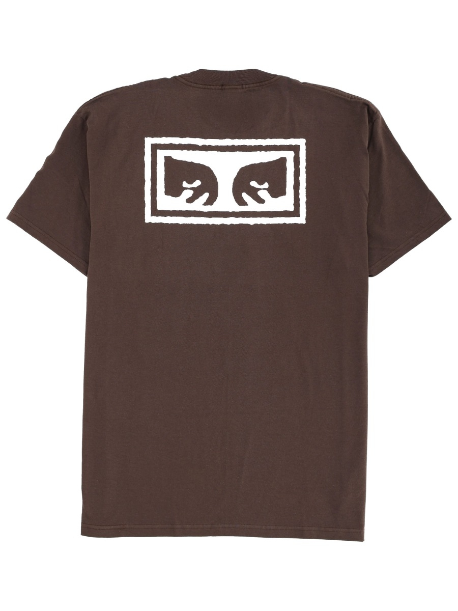 [OBEY] T-shirts Short Sleeve FW25 165261826_JAVABROWN