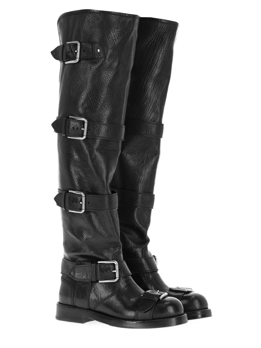 [Dolce & Gabbana] Long Boots FW25 CU1239_AW35280999
