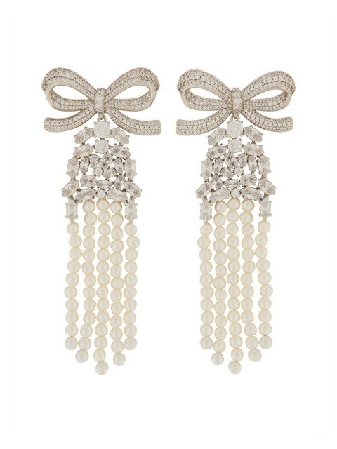 [Self-portrait] Earring FW25 PF25-601E-SL_SILVER