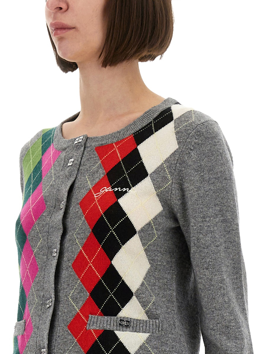 [GANNI] Cardigan FW25 K2512_921