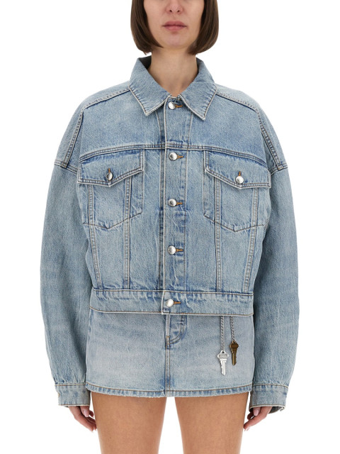 [ALEXANDER WANG] Denim Jacket FW25 4DC3252777_470C