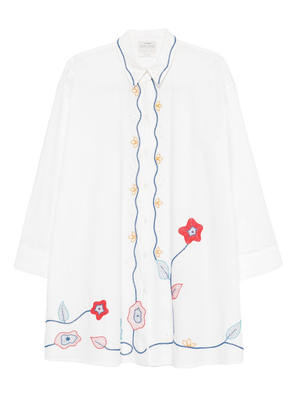 [Forte Forte] Shirts Long Sleeve SS26 14849MYDRESSCRYSTAL