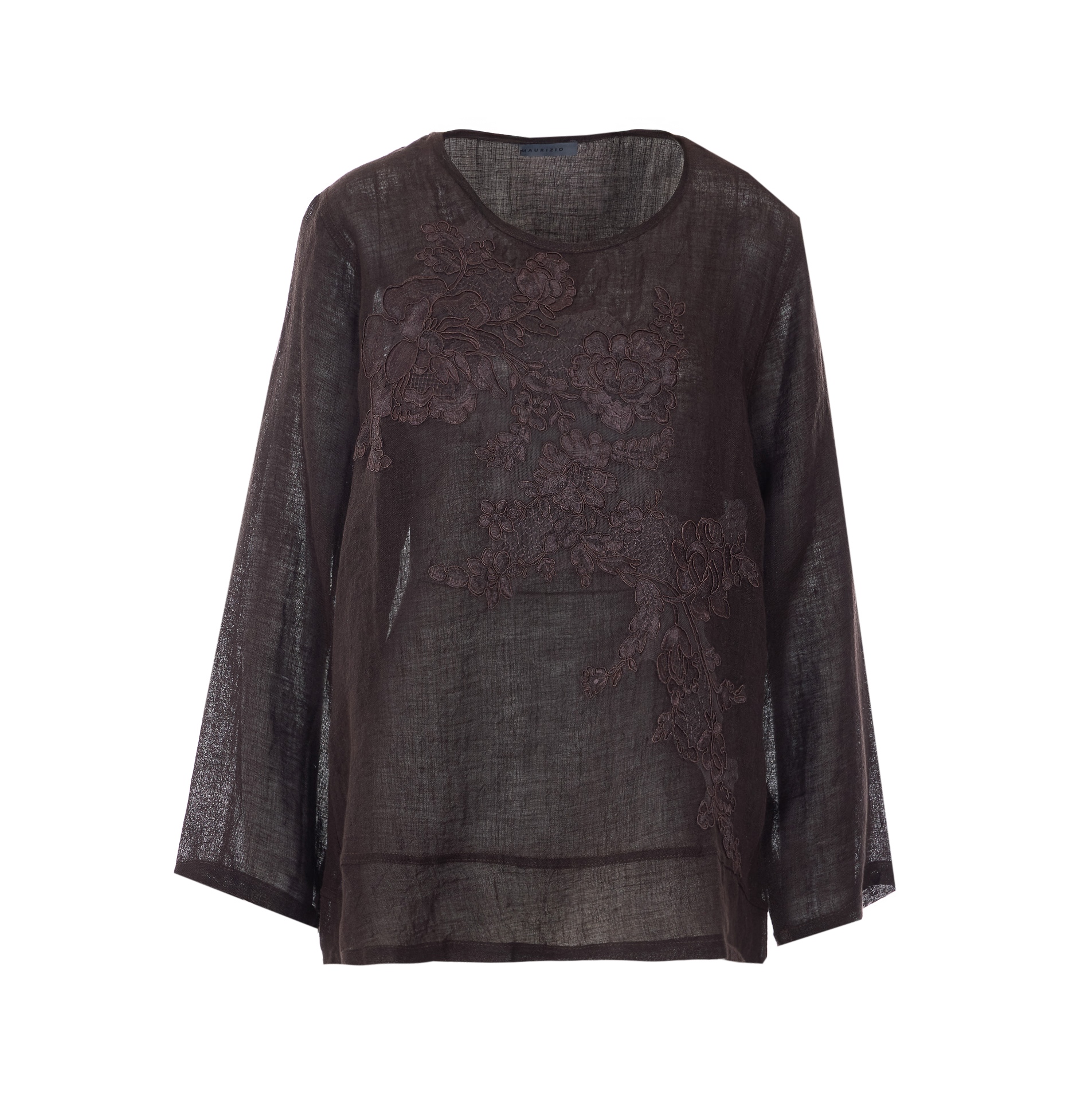 [Maurizio] Shirts Long Sleeve SS26 W08221081CHOCOLATE