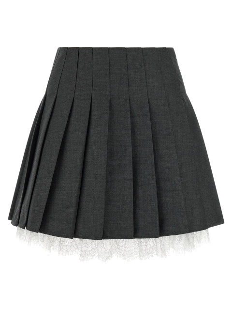 [SELF PORTRAIT] Mini skirt FW26 PF26006SKGRGREY