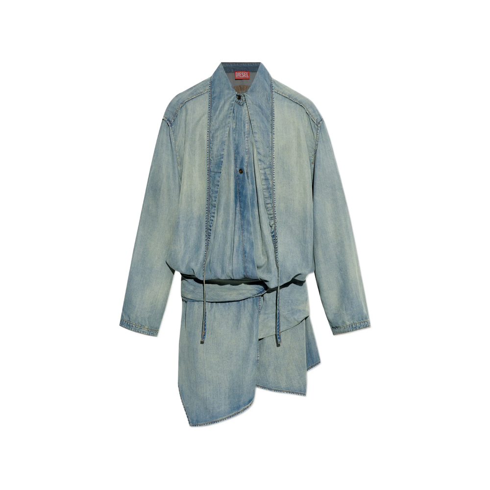 [Diesel] Long sleeve dress FW26 A23035 0EFDM 01
