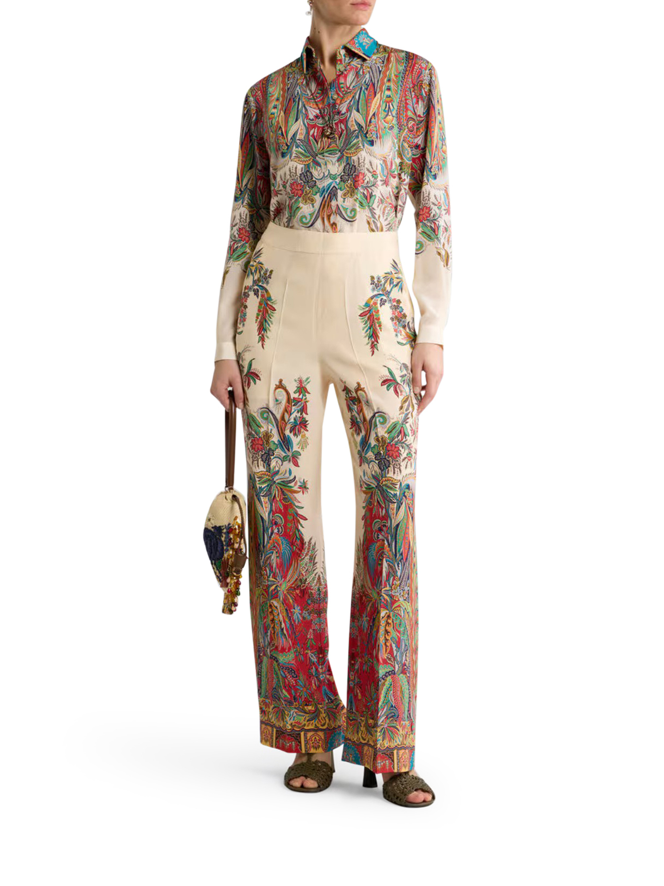 [Etro] Blouse FW26 WRIA0103AK12XX0800 WHITE