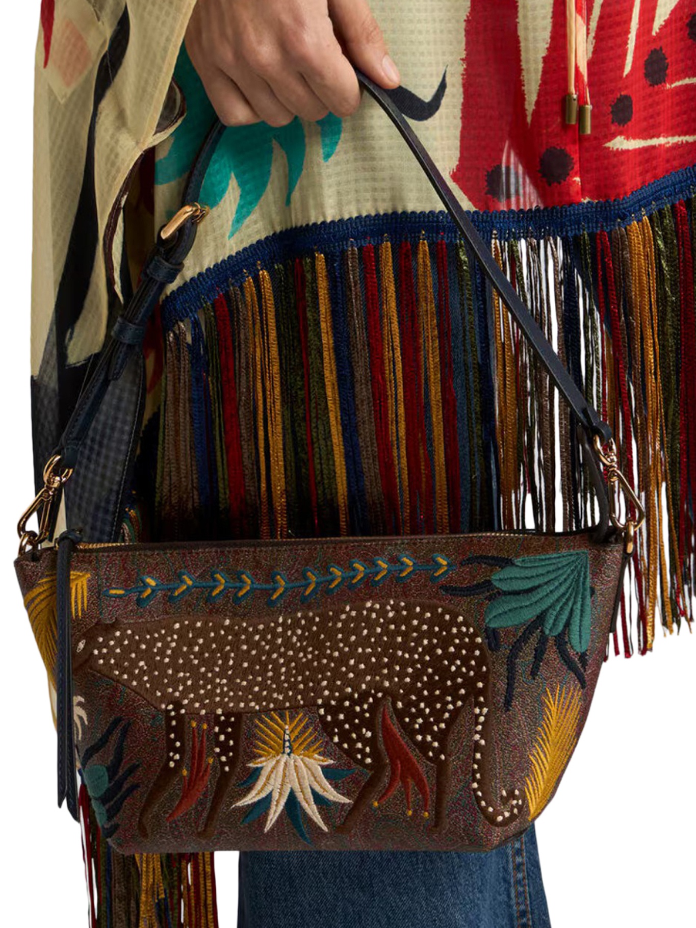 [Etro] Shoulder bag FW26 WP1C0020AR11ZM0019 BROWN 2
