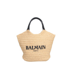 [Balmain] Tote bag FW26 HN1FA089TRAYGTE