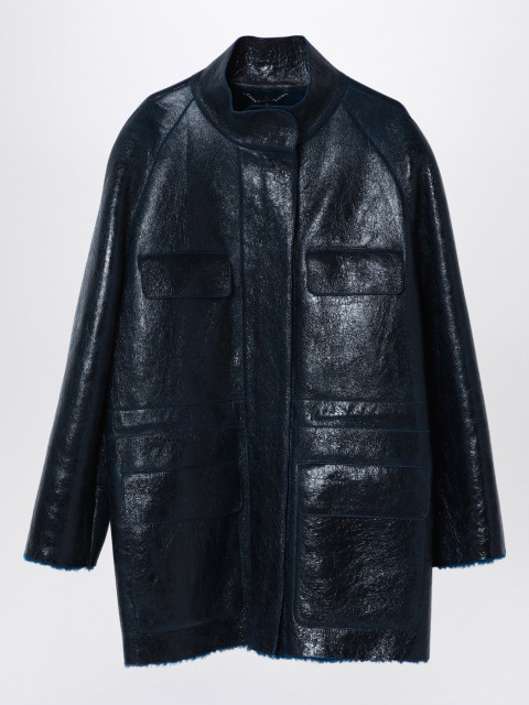 [Fendi] Leather Jacket FW24 FM5379AOND