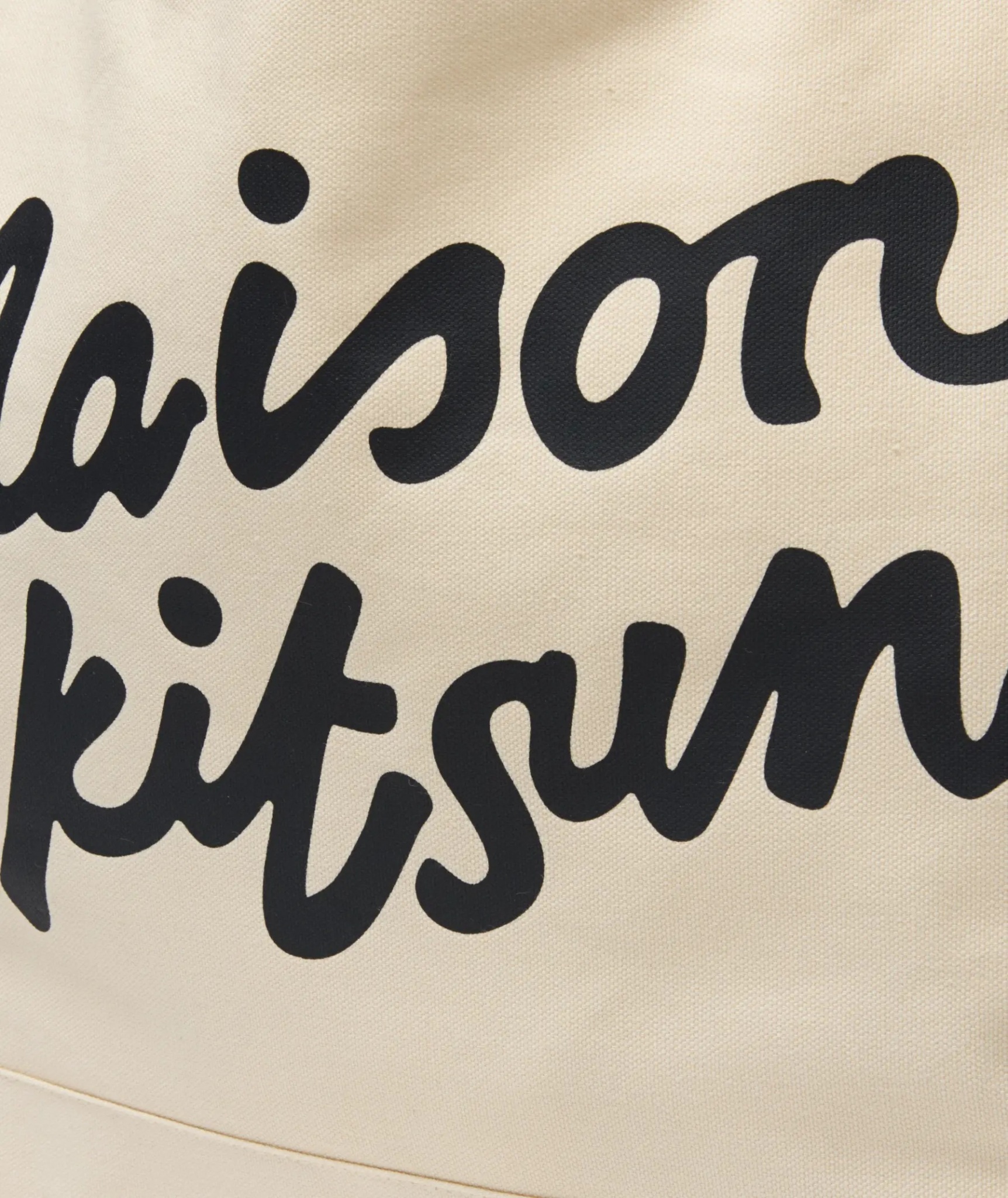 [MAISON KITSUNE] Tote bag FW25 PW05124WW9042